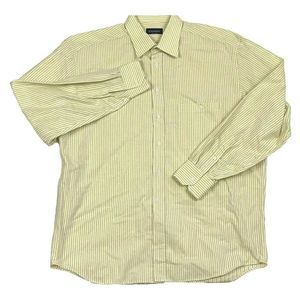 Canali Long Sleeve‎ Button Front Striped Shirt